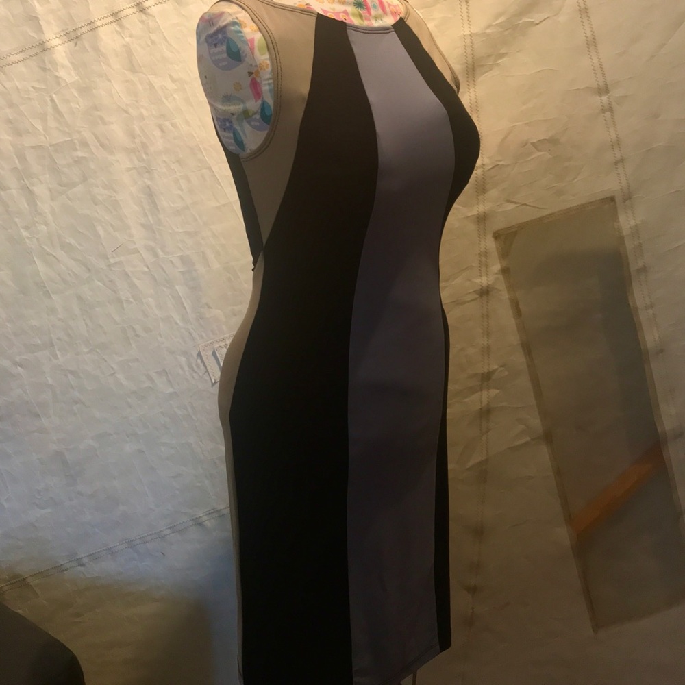BCBG Colorblocked tank dress - Size S